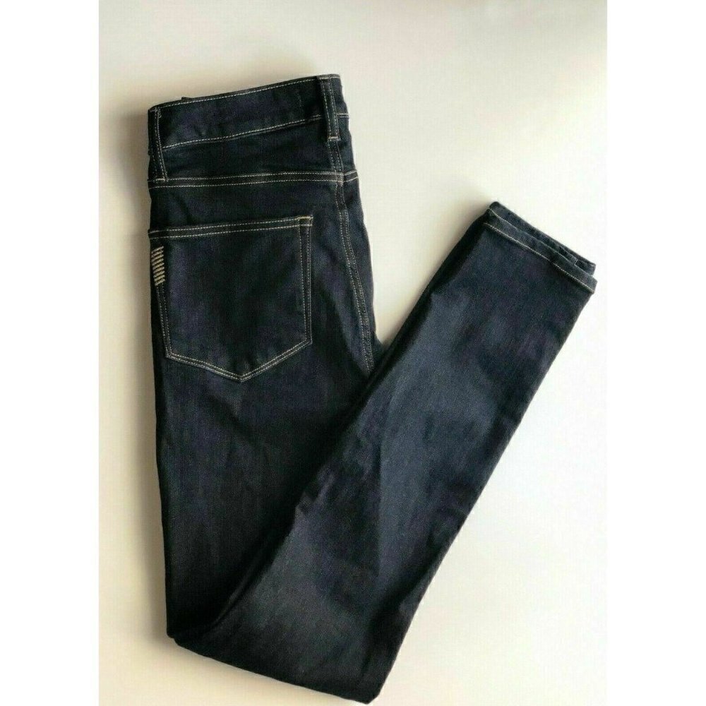 Paige Womens Dark Wash Slim Skinny Jeans 27 - Picture 10 of 11